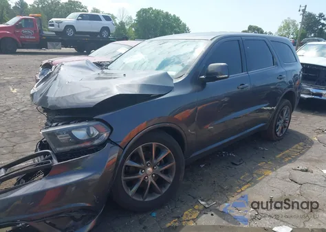 2017 Dodge Durango Gt Rwd z USA, uszkodzony, nr VIN 1C4RDHDG3HC660349